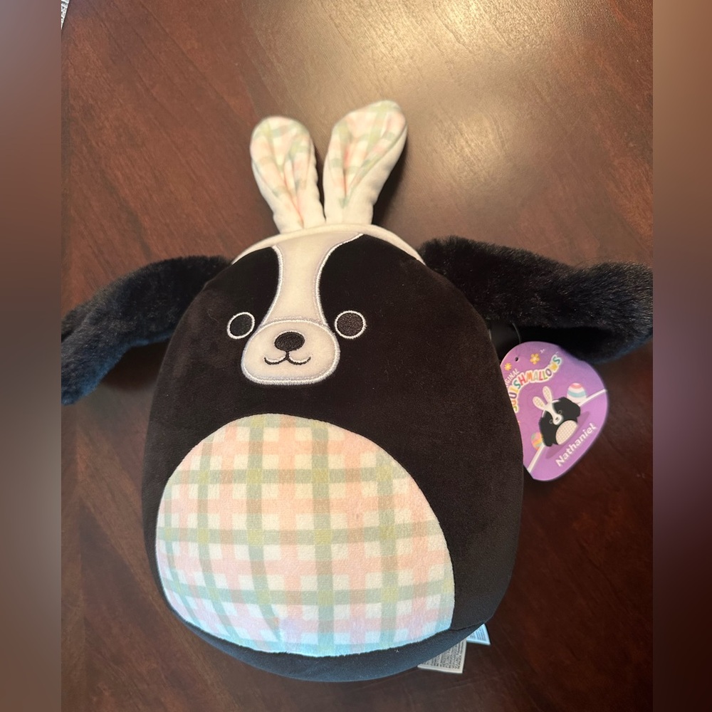 Squishmallow Nathaniel the Cocker Spaniel Dog Easter Exclusive PLUSH NEW